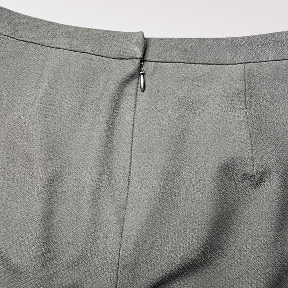 Banana Republic Black Wrap Style Mini Skirt Button Detail Size 0 - Picture 9 of 9